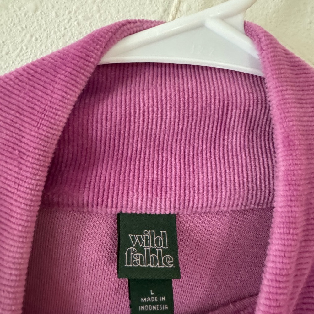 New wild fable velour 3/4 zip 🛍 - Picture 2 of 3